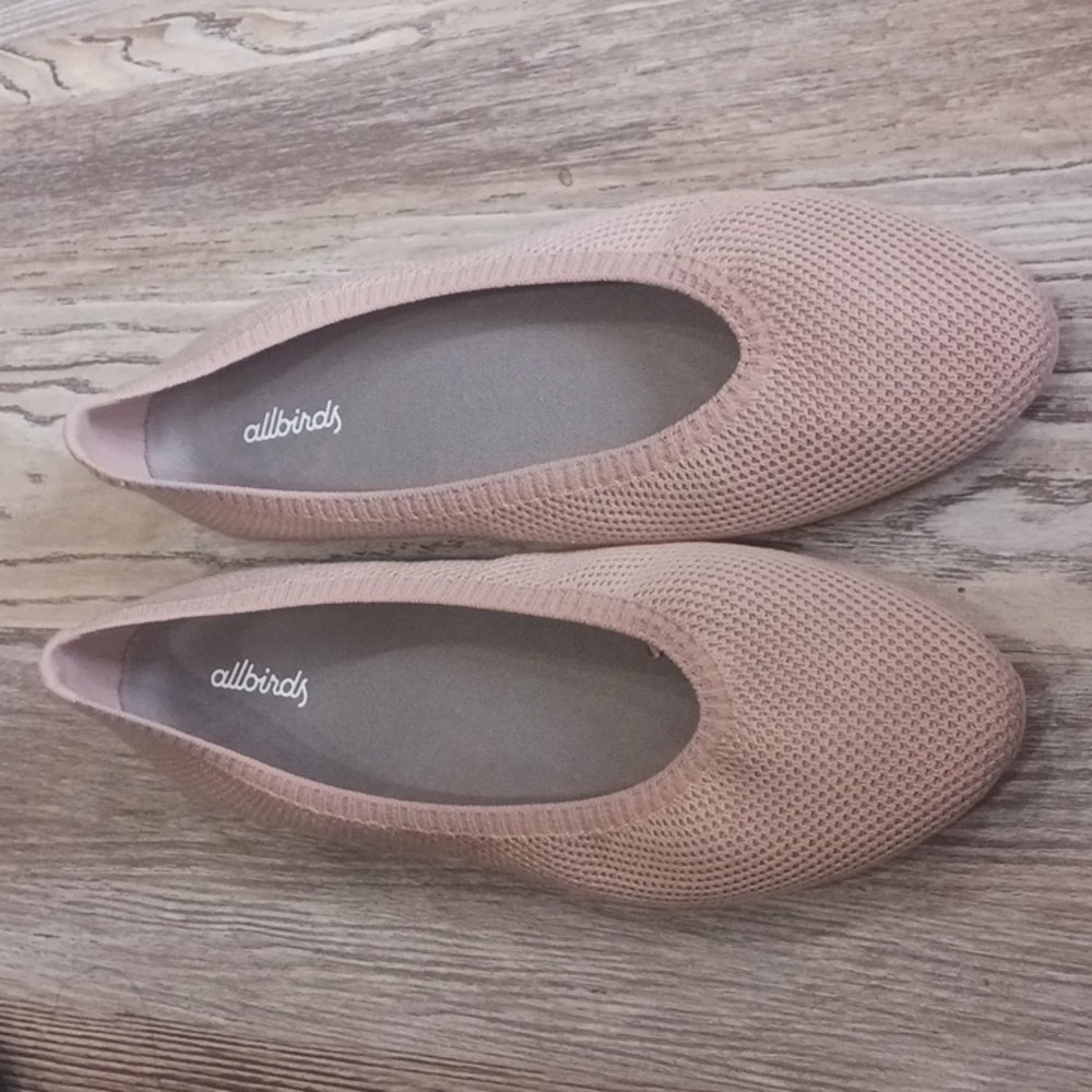 Allbirds Tree Breezer Women's Mauve Pink Flats Size 9